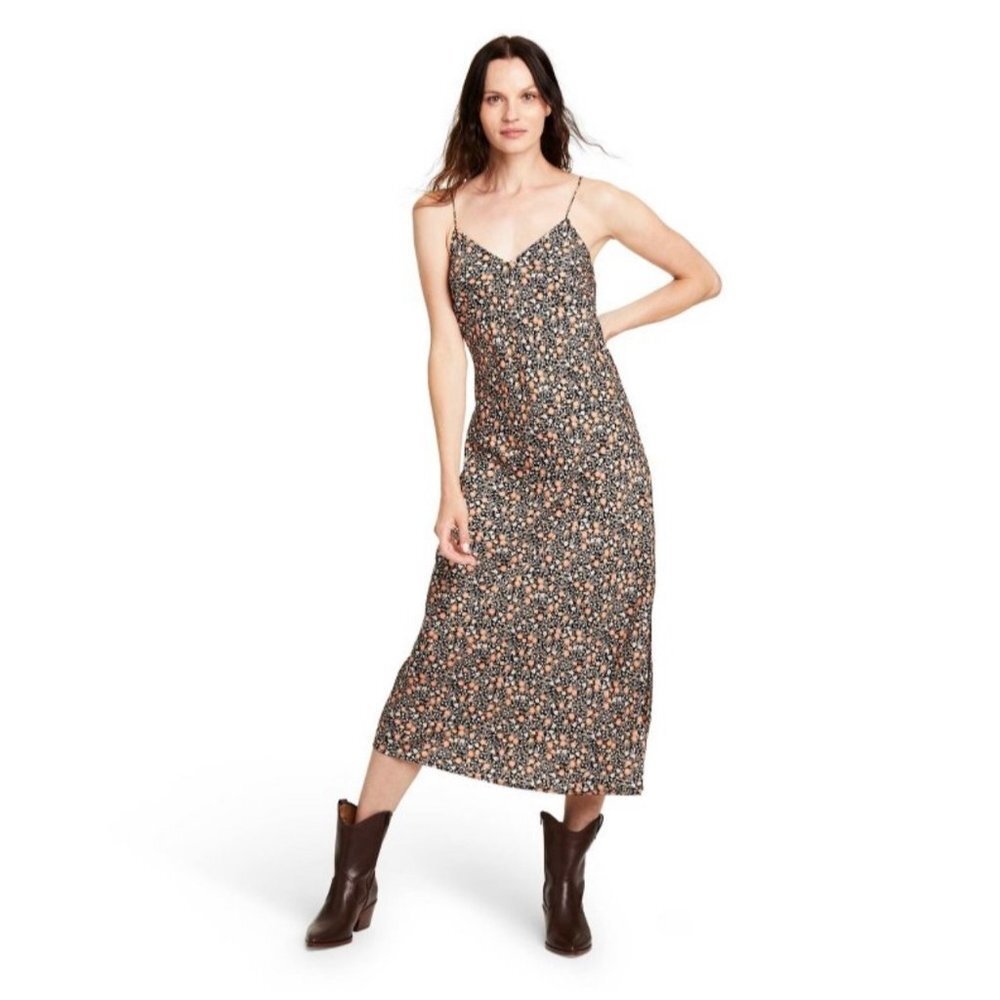 Women's Floral Print Slip Dress SOLD OUT style! Hard to find - Nili Lotan x Targ